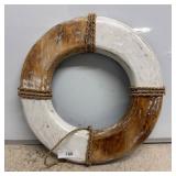 Decorative Wooden Life Preserver Ring