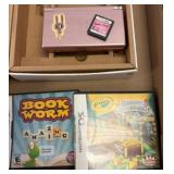 Nintendo DS Lite with Games and Case