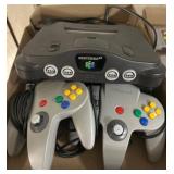 Nintendo 64 Console with Two Controllers