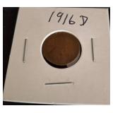 1916-D Lincoln Wheat Penny