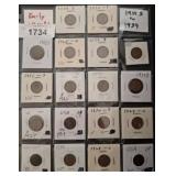 Early 20th Century Wheat Pennies