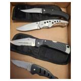 Folding Knives in Sheaths