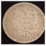 1890-O Morgan Silver Dollar Coin