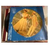 Vinyl Records in Storage Bin