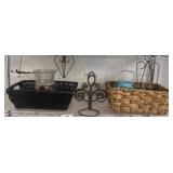 Home Decor and Baskets Lot
