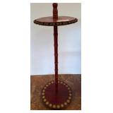 Wooden Cue Stick Stand with Decorative Edges