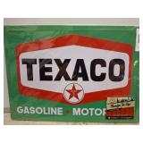 Texaco Nostalgic Tin Metal Sign