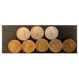 U.S. Coins Including Susan B. Anthony Dollars