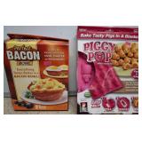 Perfect Bacon Bowl & Piggy Pop Baking Set