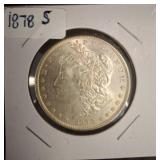 1878-S Morgan Silver Dollar Coin