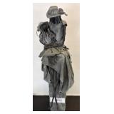 18in Cloth and Wire Sculpture by Mary Beth Cook