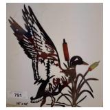 Metal Duck Silhouette Wall Decor, 10ï¿½ï¿½ x 12ï¿½ï¿½