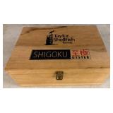 Taylor Shellfish Shigoku Oyster Wooden Box