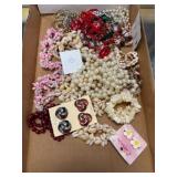 Costume Jewelry Lot With Accessories