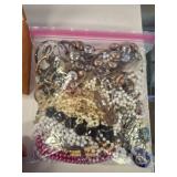 Bag of Assorted Costume Jewelry