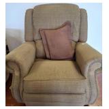La-Z-Boy Recliner Armchair with Fabric Upholstery