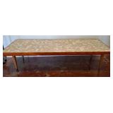 Mid-Century Mosaic Tile Coffee Table