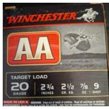 Winchester 20 Gauge AA Target Load Box