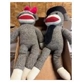 Sock Monkey Dolls With Accessories