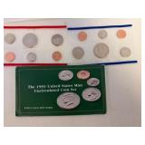 1993 U.S. Mint Uncirculated Coin Set