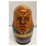 Hand-Painted Wooden Nesting Dolls Set