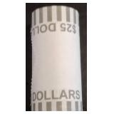 $25 Roll of $1 Gold Dollar Coins