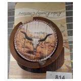4 Rustic Coasters by DWK Corporation