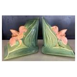 Roseville Pottery Bookends, 5ï¿½ Tall