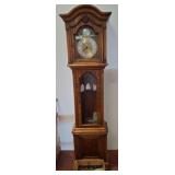 Ridgeway Wooden Grandfather Clock with Glass Panel
