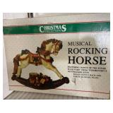 Christmas Collection Musical Rocking Horse