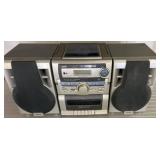 Sanyo Stereo System with Dual Cassette Deck