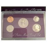 1992 U.S. Mint Proof Coin Set in Original Case