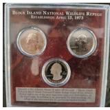Rhode Island Block Island Quarter Coin Set