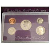 1989 United States Mint Proof Coin Set