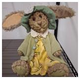 Easter 2003 Plush Rabbit with Outfit
