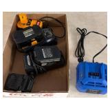 Battery Chargers and Batteries