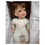 Duck House Heirloom Porcelain Doll