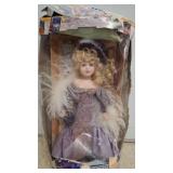 Brass Key Orient Express Porcelain Doll