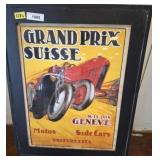 Framed Grand Prix Suisse Poster, 23ï¿½29