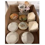 Ceramic Figurines and Dishware