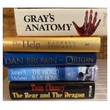 Stack of Five Assorted Hardcover Books