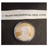 Trump Presidential Seal Coin