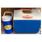 Igloo Playmate Cooler and Coleman Jug