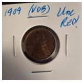 1909 Lincoln Cent VDB in Uncirculated Condition