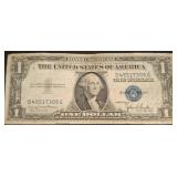 1957 $1 Silver Certificate, Blue Seal