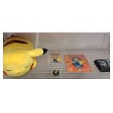 Pokï¿½mon Plush, Stickers, Tin, and Items Lot