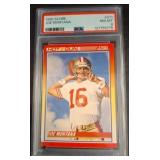 1989 Score Joe Montana Hot Gun PSA 8