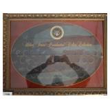 United States Presidential Dollar Frame
