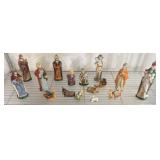 Nativity Scene Figures with Accessories