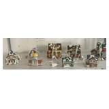 Resin Lighted Village Houses